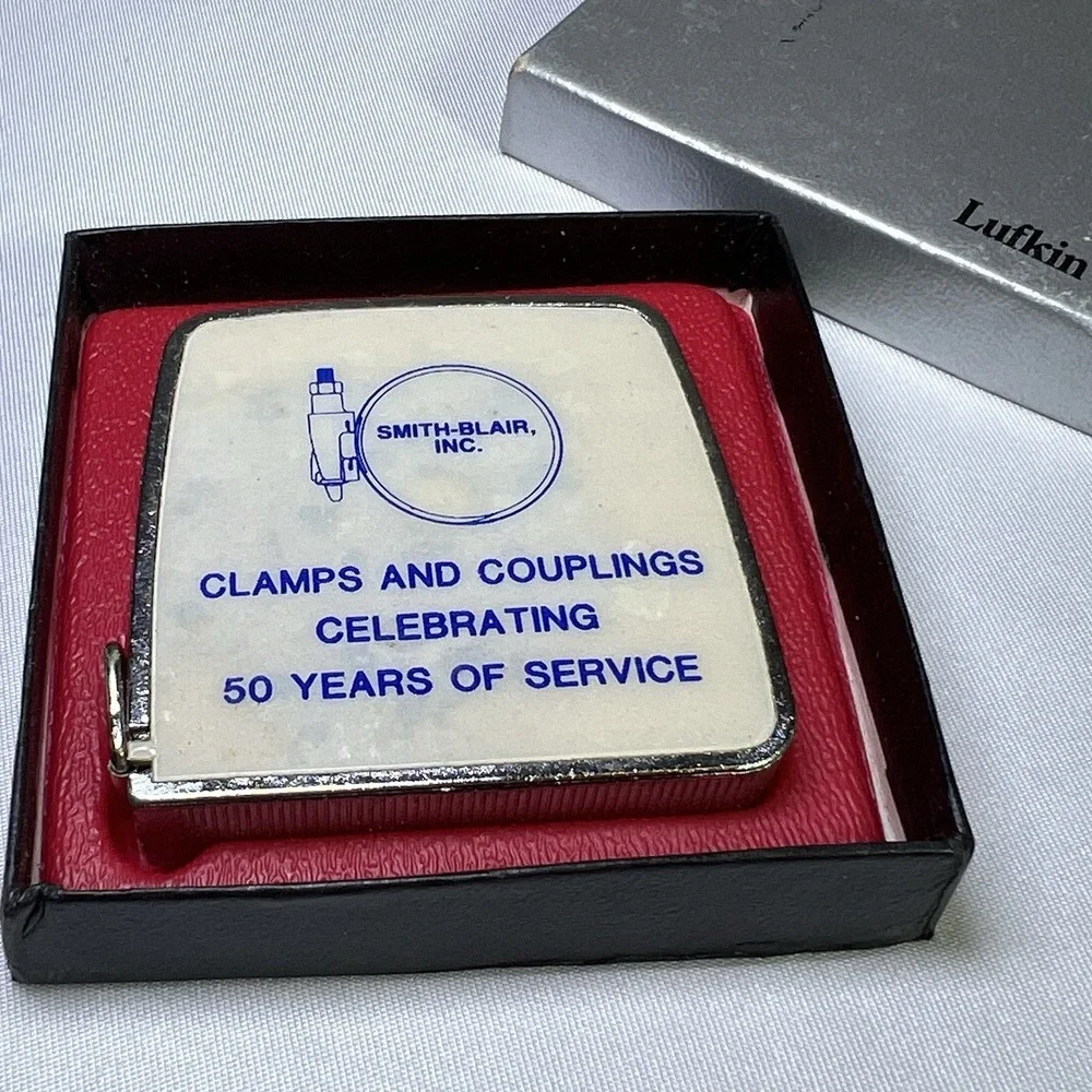 Vintage Smith Blair Inc. Clamps And Coupling Advertising Tape‎ Measure 1990s